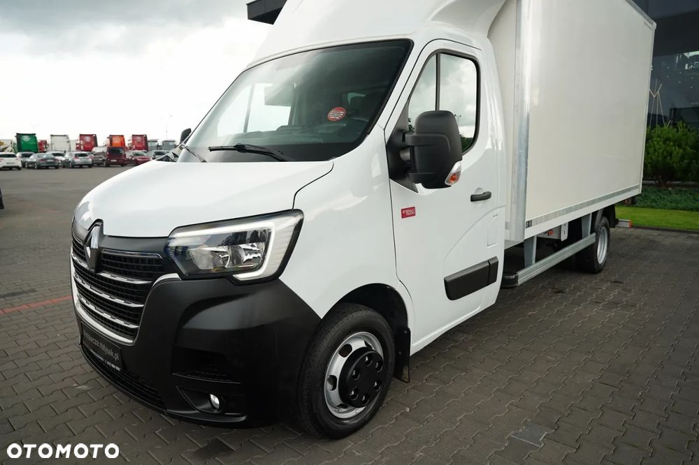 Renault MASTER / KONTENER 4,2 m / WINDA DHOLLANDIA 750 KG / BLIŹNIAK / MANUAL / SPROWADZONY / EURO 6 - 9