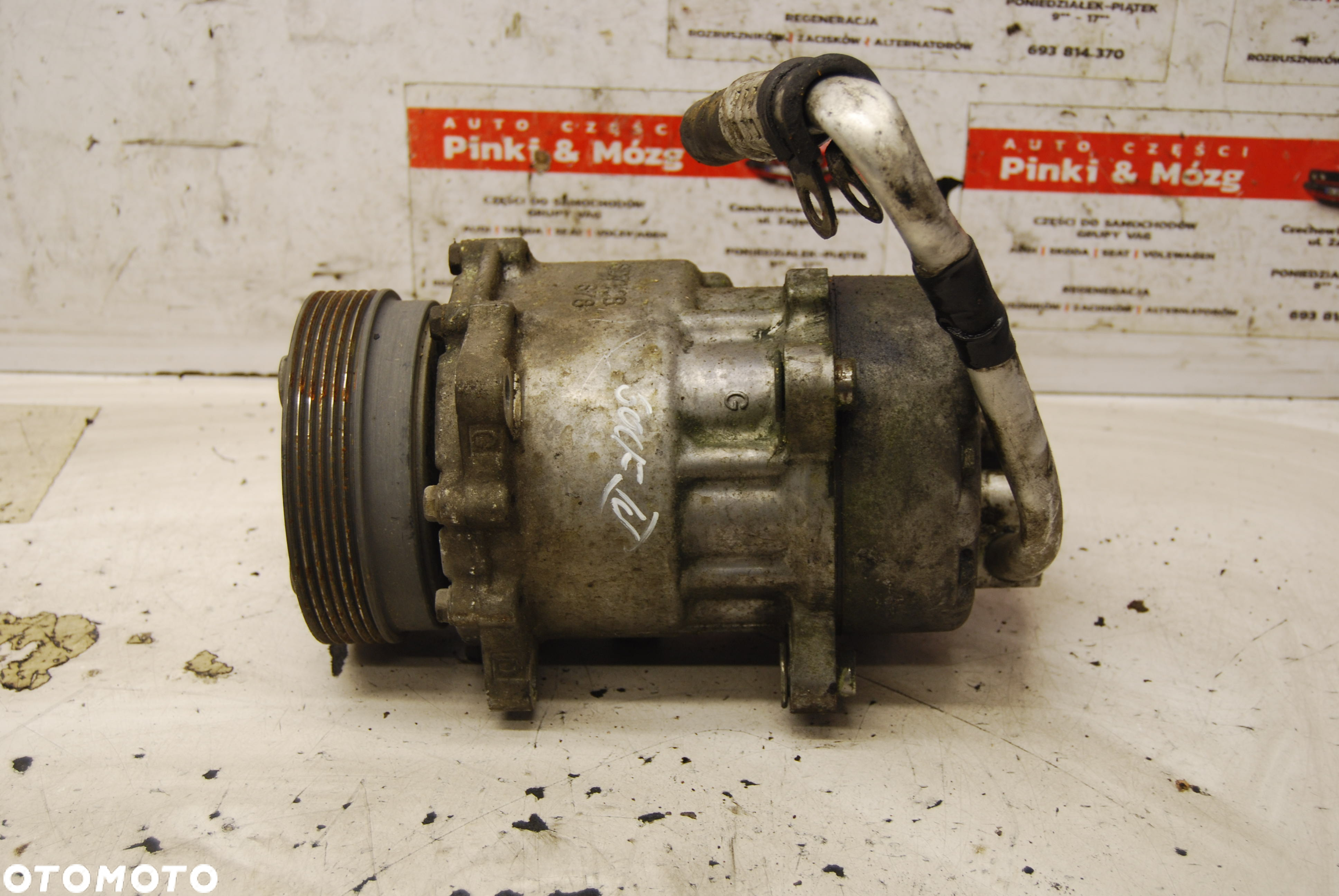 KOMPRESOR SPRĘŻARKA KLIMATYZACJI 1J0820803F VW GOLF IV AUDI A3 8L SEAT SKODA 1J0820803A 1J0820803K 8600081 - 10