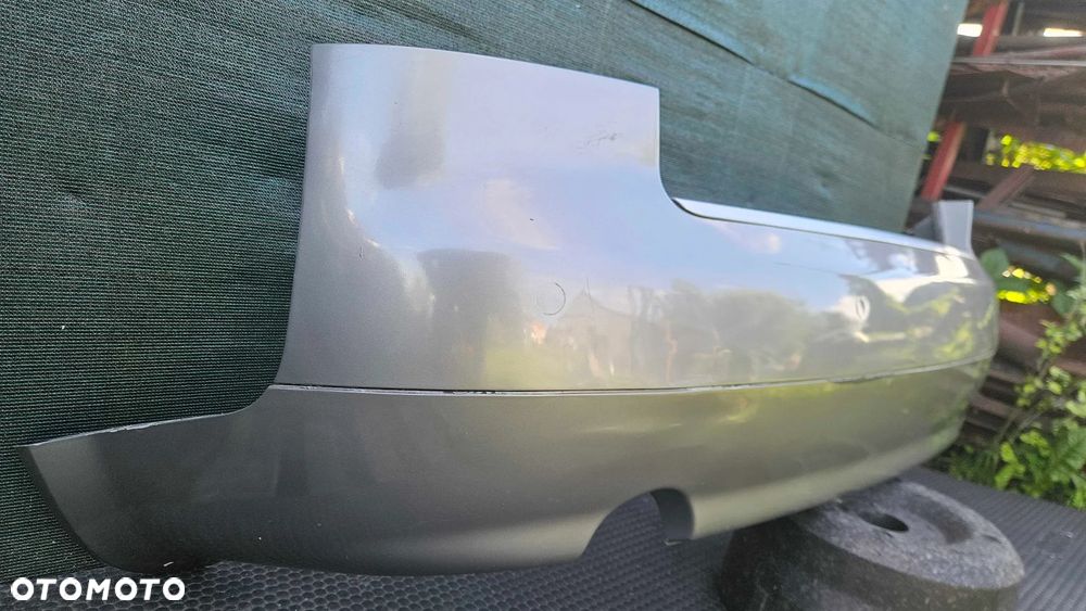 Zderzak Tył Tylny Szary Dwa Wydechy 2 Rury Listwa Chrom Dokładka Audi A4 B6 Sedan - 7