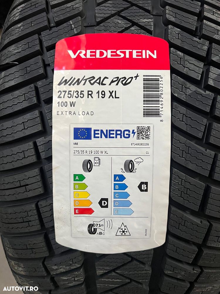 Vând set anvelope 245/40/19-275/35/19 vredestein de iarnă noi - 11