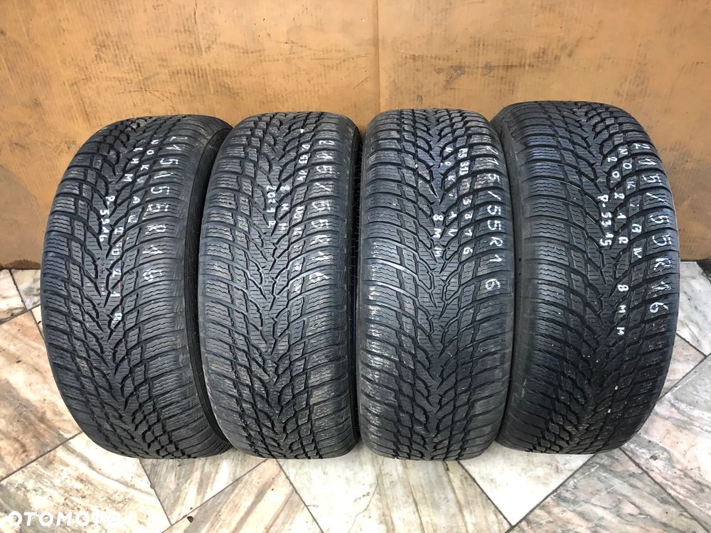 Opony Zimowe 215/55 R16 93H 7,5 MM 2021R Nokian Tyres WR SnowProof- 4 Szt - Gwarancja Wysyłka Montaż - 1