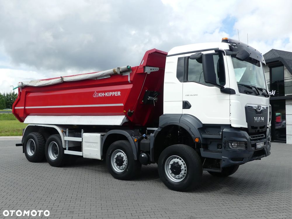 MAN TGS 41.470 / 8x8 / WYWROTKA KH KIPPER / MANUAL / NISKI PRZEBIEG / - 16