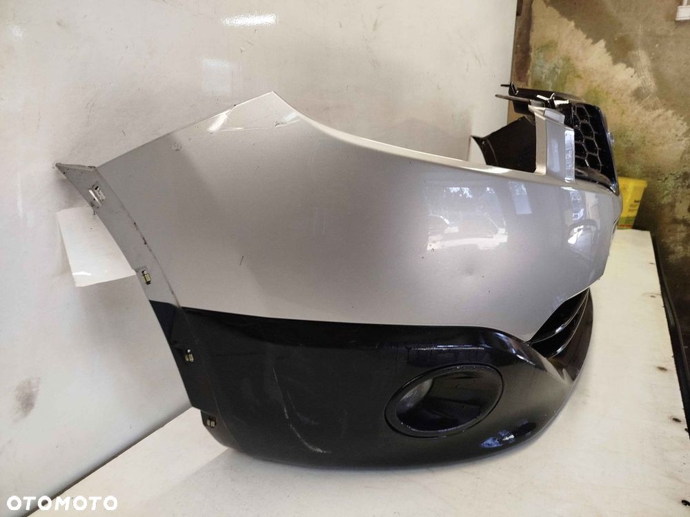 + ZDERZAK PRZÓD PRZEDNI NISSAN QASHQAI J10 LIFT FL KY0 KY0G SREBRNY HALOGENY - 3