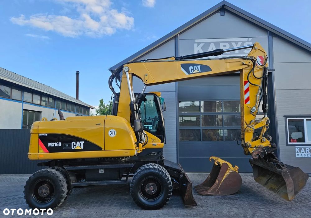 Caterpillar KOPARKA KOŁOWA CAT CATERPILLAR M316D M316 315 316 318 2008R - 2