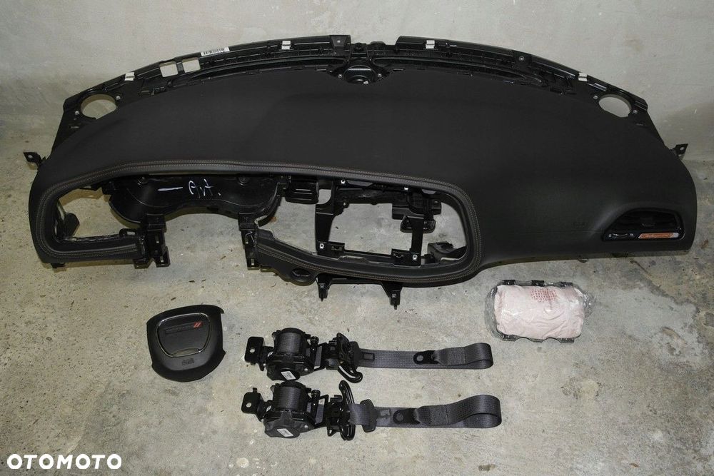 dodge charger lift airbag pasy deska konsola kokpit pulpit pÓŁka szyta