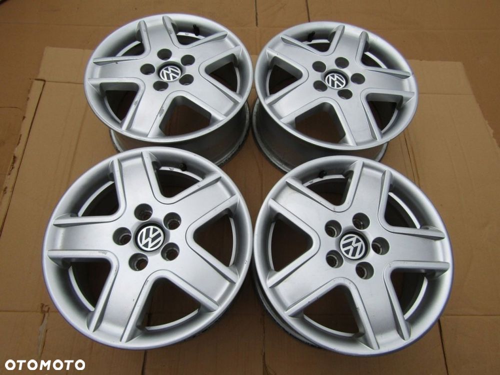 4x Felgi Alu 16 VW T4 Sharan Seat Alhambra Ford Galaxy / 7j 5x112 ET59 - 1