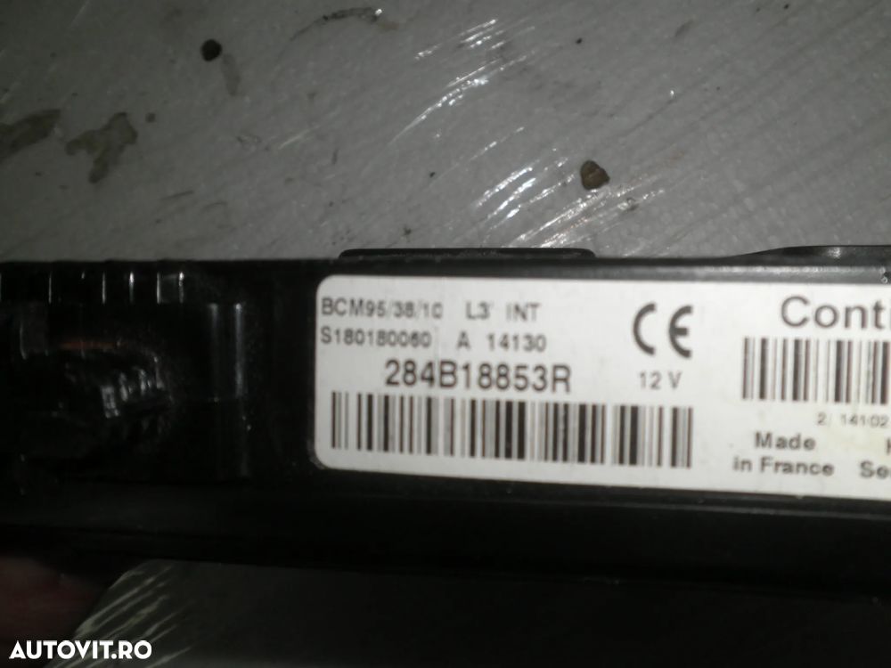 Calculator confort Renault Megane 3 1.5 DCI 284B18853R 284B17715R - 3