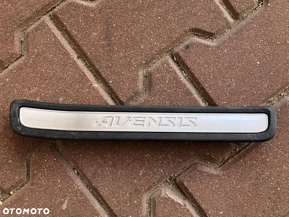 TOYOTA AVENSIS III T27 LIFT T29 OSŁONA LISTWA PROGU TYŁ NAKŁADKA PROGOWA TYLNA - 1