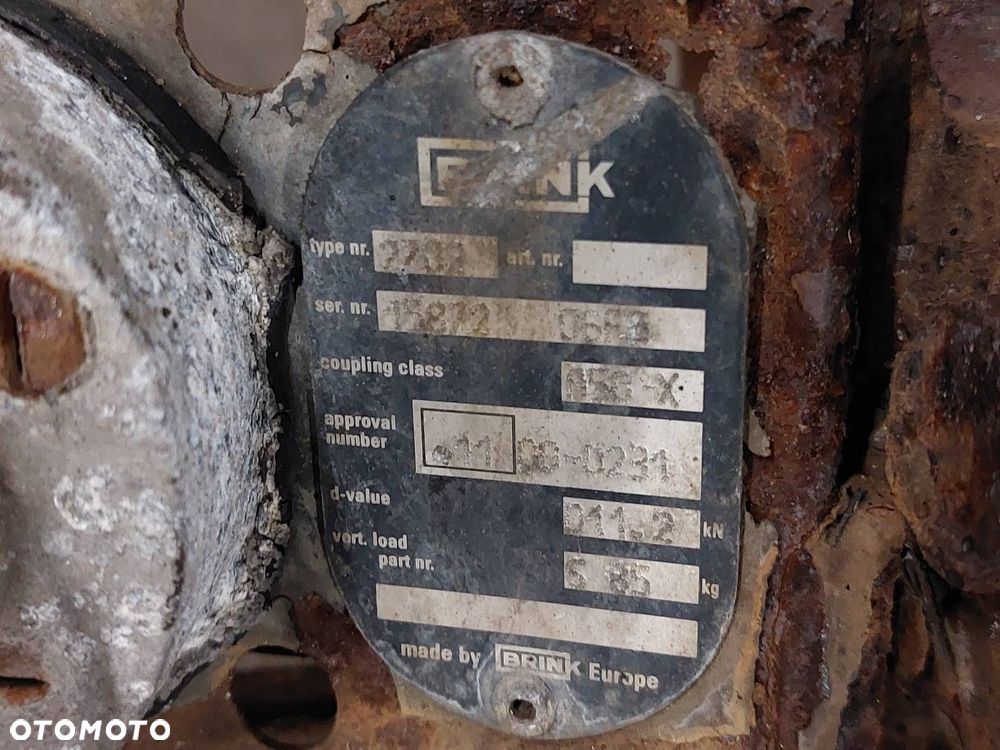 HAK HOLOWNICZY + TABLICZKA + WIĄZKA FORD GALAXY MK1 SHARAN ALHAMBRA - 4