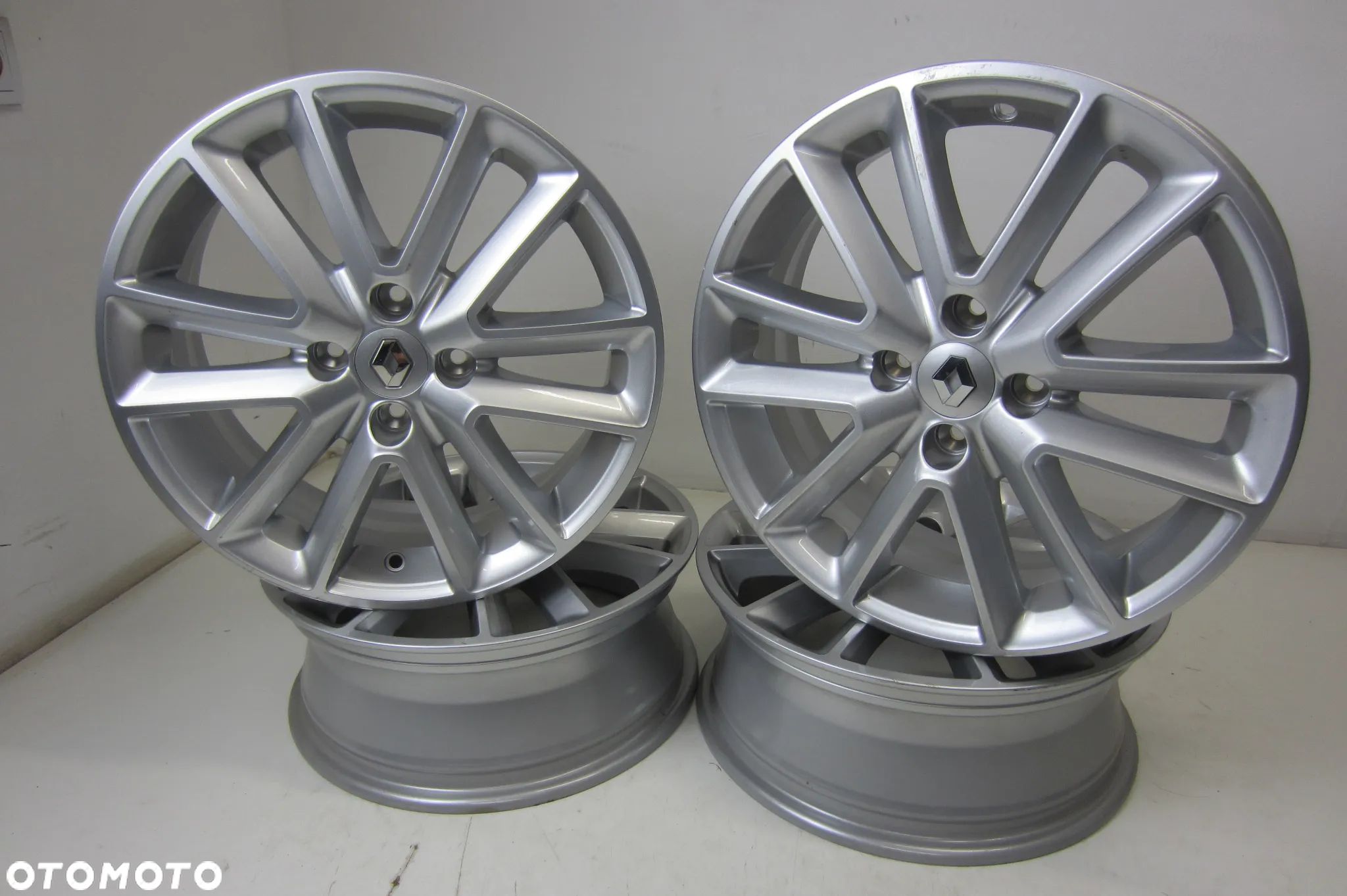 FELGI ALUMINIOWE 16 RENAULT MEGANE SCENIC CAPTUR CLIO DACIA JOGGER SPRIND STEPWAY SANDERO DOKKER SPRING ET37 ORYGINAŁ - 1