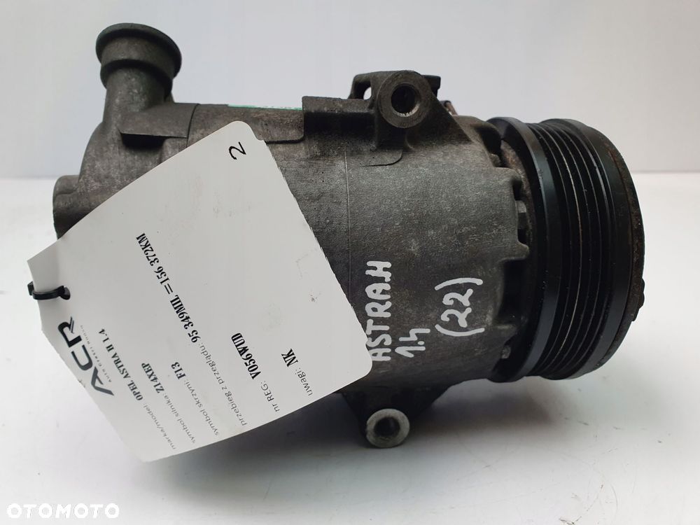 SPRĘŻARKA KLIMATYZACJI OPEL ASTRA III H 1.4 16V Delphi 13124749 WK - 4