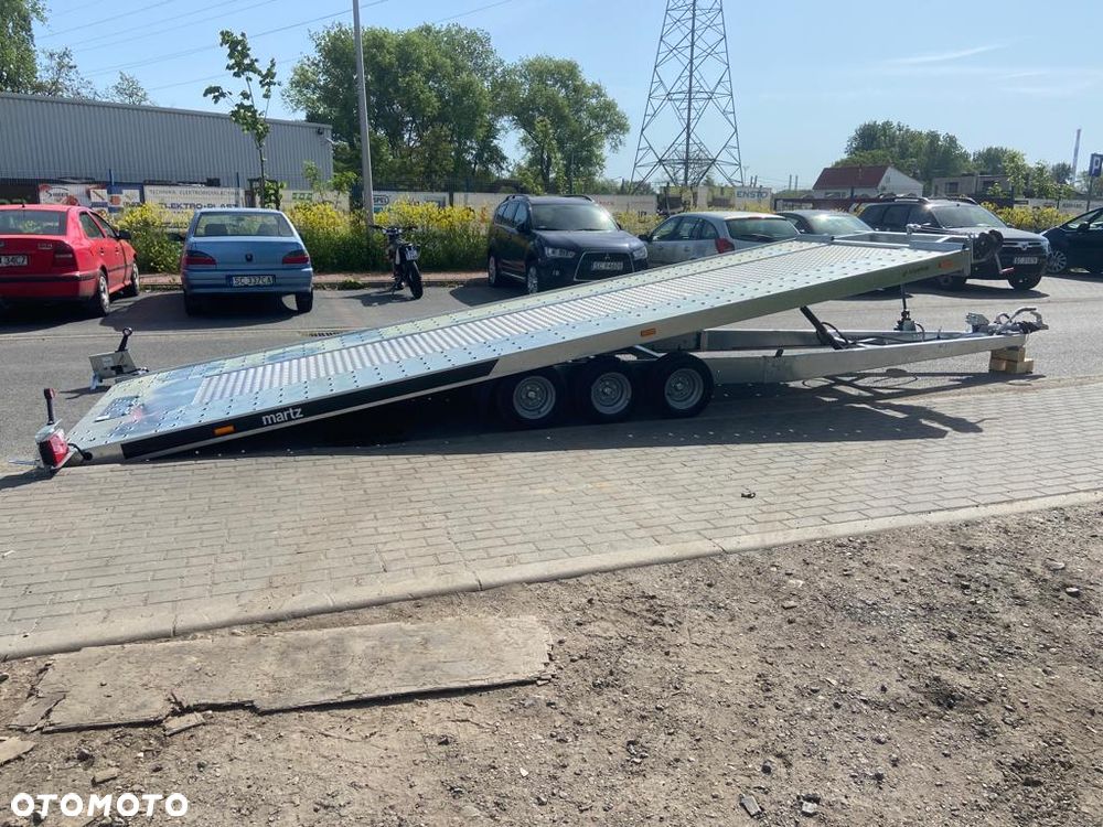 Martz Laweta Martz GT KIPPBAR 580/3 DMC 3500kg 580x206cm  3 osie uchylana hydraulicznie wypełnienie sklejka+alu Częstochowa - 21