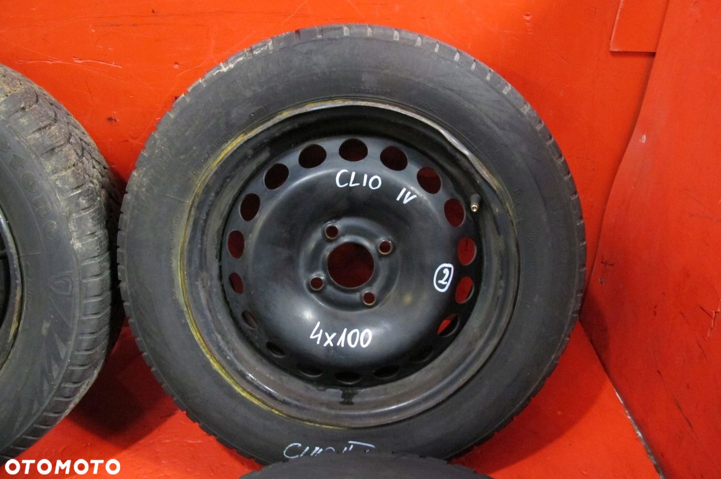 RENAULT CLIO 4 IV KOŁA OPONY FELGI STALOWE 15 4x100 6J ET40 185/65R15 - 3