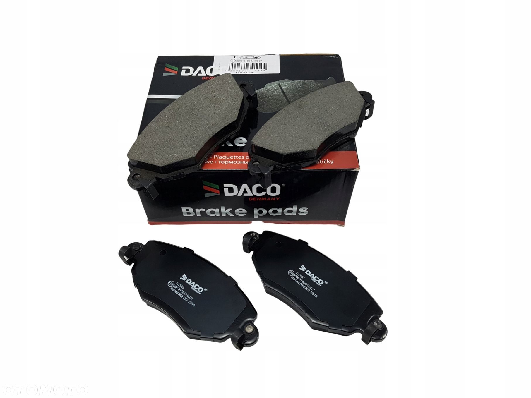 TARCZE + KLOCKI PRZÓD FORD MONDEO III MK3 2000- - 5