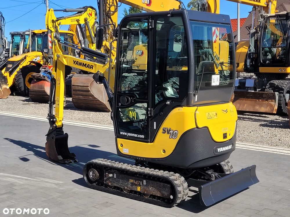 Yanmar SV18 / 1900h / sprowadzona / 2 łyżki / - 5