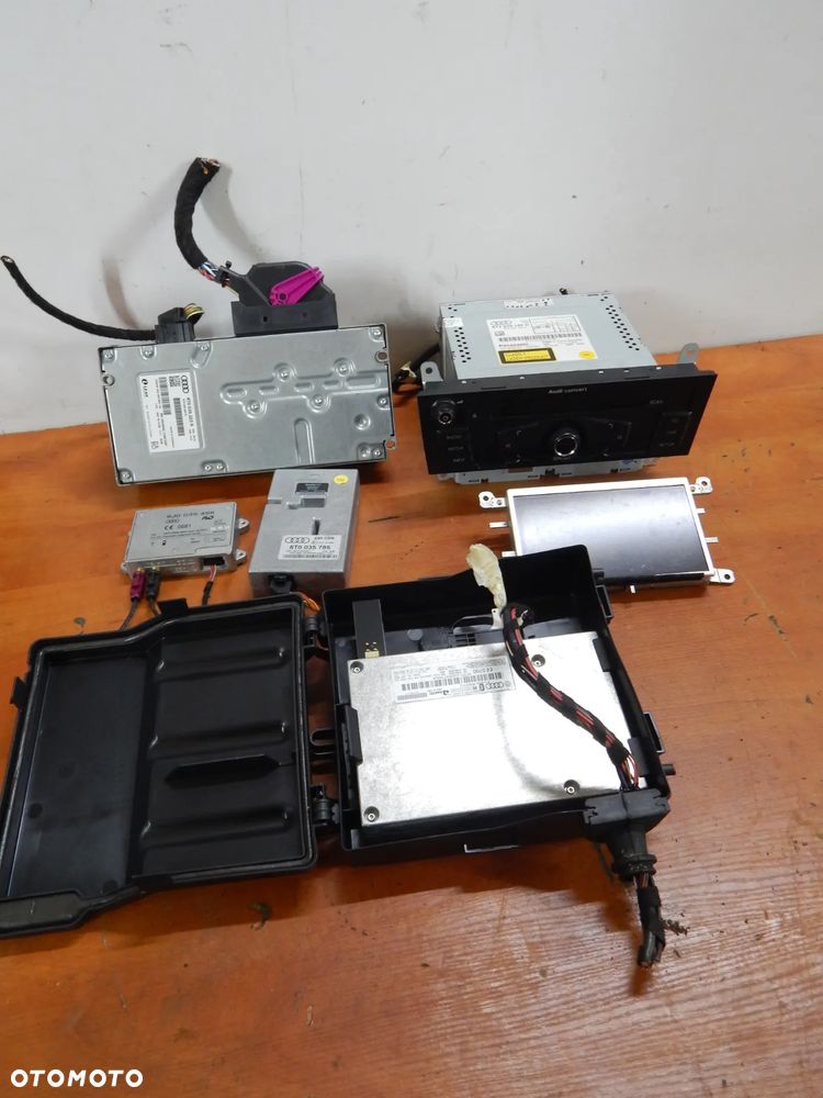 Przełącznik tuner radio wyświetalcz navi AUDI A4 s4 B8 A5 A6 c7 08-15 Łuków części - 19