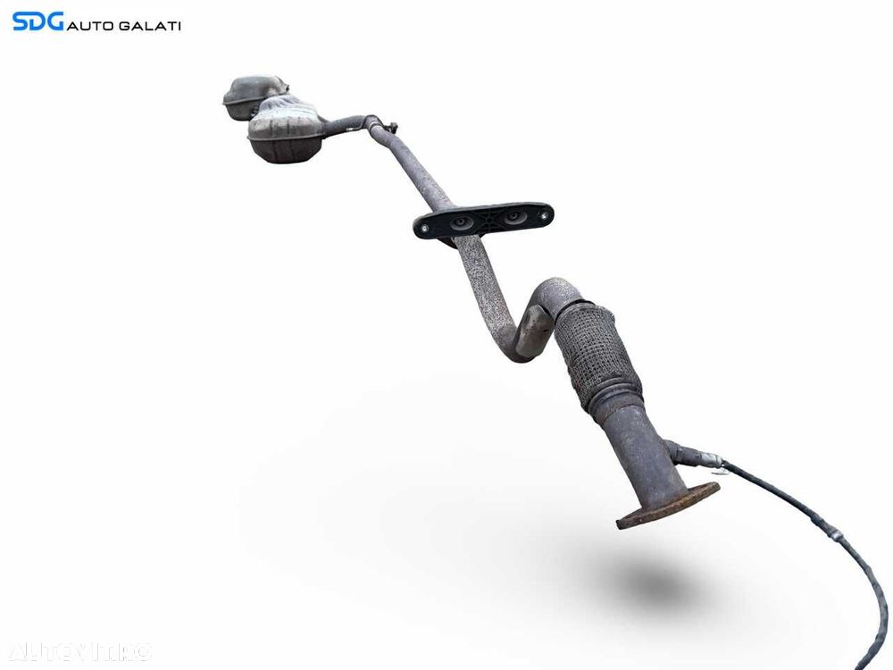 Ansamblu Complet Evacuare Toba Tobe Teava Esapament Intermediara Finala Volkswagen Golf 5 1.4 TSI CAXA 2004 - 2008 [LC3431] - 7