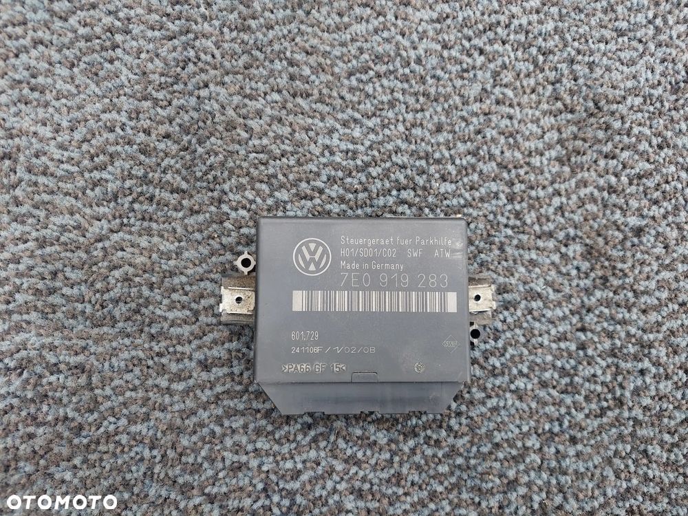 VOLKSWAGEN T5 MULTIVAN MODUŁ PDC PARKOWANIA 7E0919283  RAF-AUTO - 1