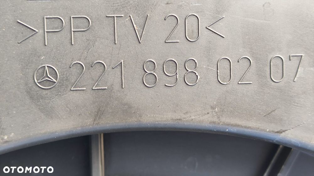 KOŁO DOJAZDOWE ZAPASOWE 19'' T155/70R19 ZESTAW NAPRAWCZY NARZĘDZIA LEWAREK UCHO HOLOWNICZE HAK KLUCZ DO KÓŁ MERCEDES W221 CL W216 - 9