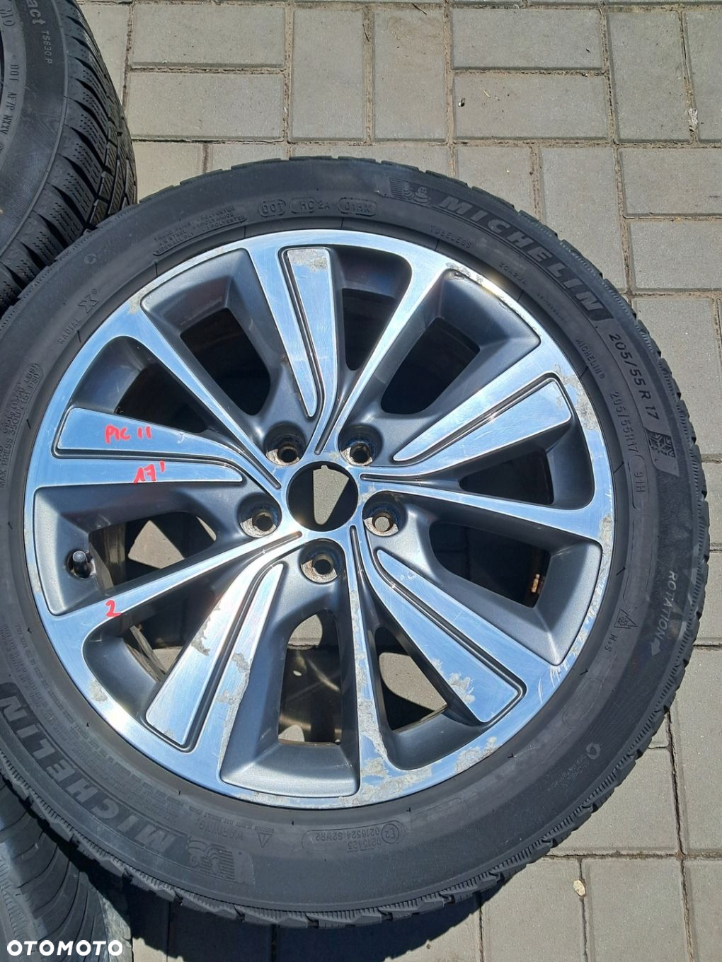 Citroen C4 Grand Picasso II Felgi aluminiowe 9677090377 7.0"x17" 5x108 ET50 - 5