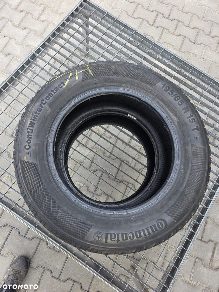 Opony zimowe CONTINENTAL 2szt 195/65 r15 - 3