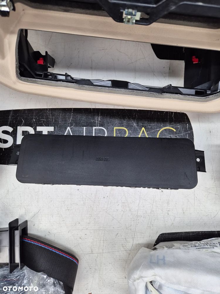 G20 G21 KOKPIT DESKA KONSOLA PULPIT PODUSZKA AIRBAG AIR BAG PASY KIT SET - 8