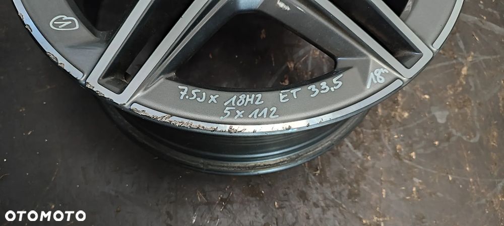 FELGI 5x112 7.5Jx18 CALI ET33,5 AMG 1774013800 MERCEDES W177 A KLASA E KLASA I INNE KOMPLET 4 SZTUKI - 4