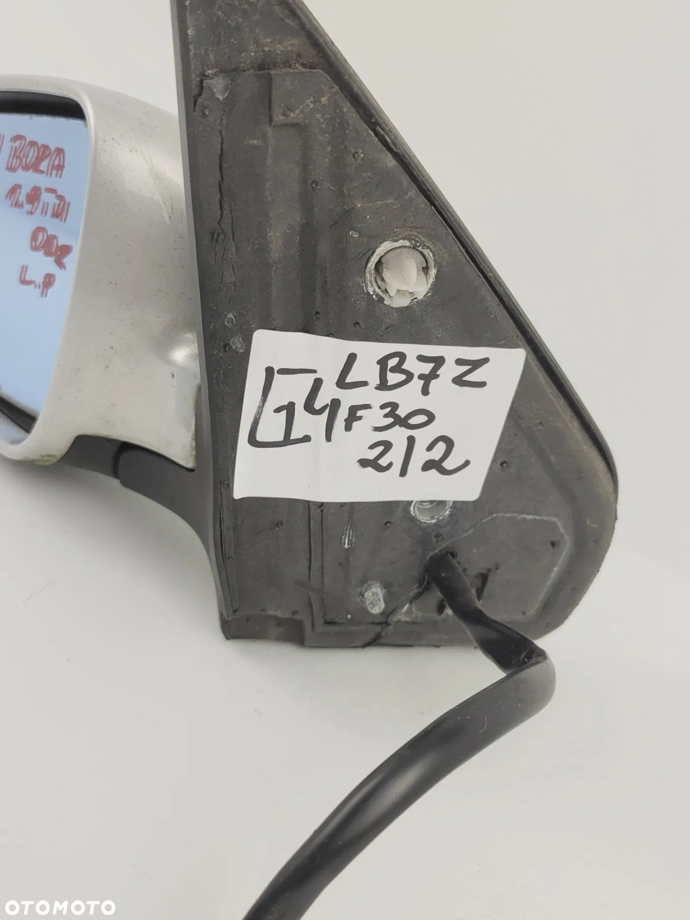 VW GOLF IV 4 BORA LUSTERKO LEWE ELEKTRYCZNE 5 PIN LB7Z SREBRNE - 3
