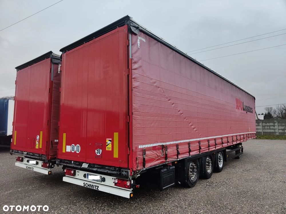 Schmitz Cargobull FIRANKA /  VARIOS / DACH REGULOWANY / 5 SZTUK / - 10