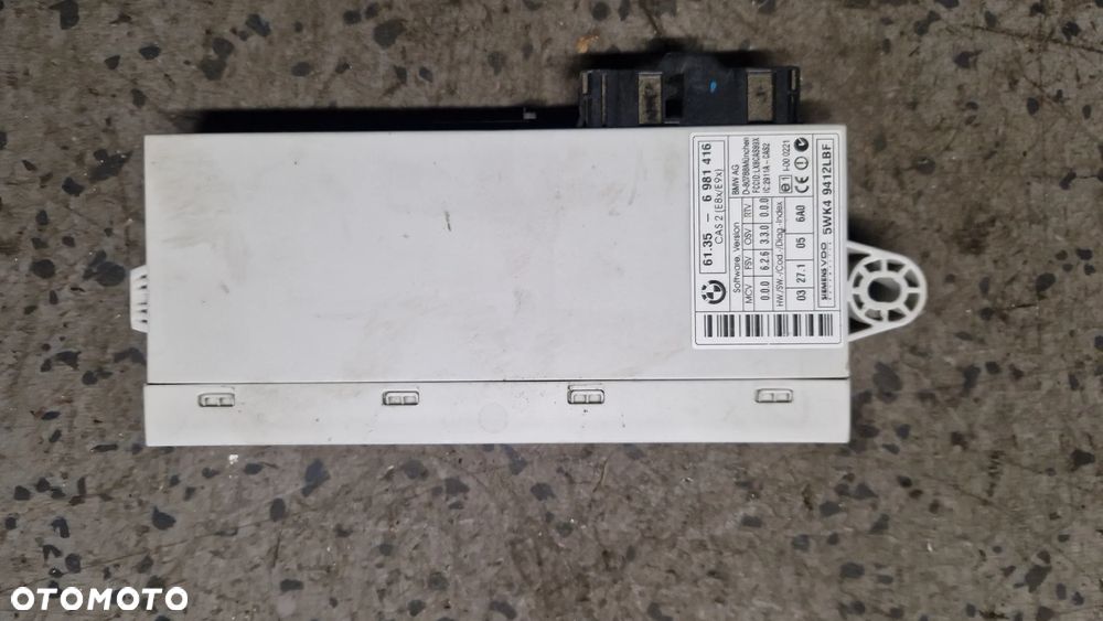 BMW E60 E61 MODUŁ STEROWNIK CAS 6981416 - 1