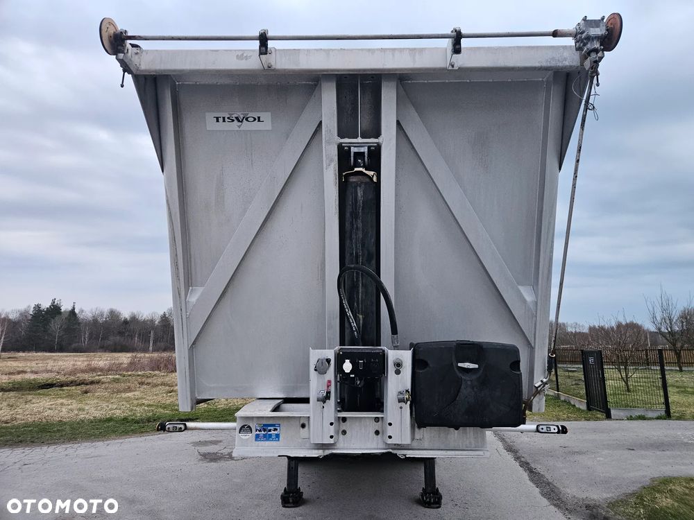 Tisvol 40 m3*Waga 5900Kg*Cała Aluminiowa*Osie SAF*Oś Podnoszona* - 2