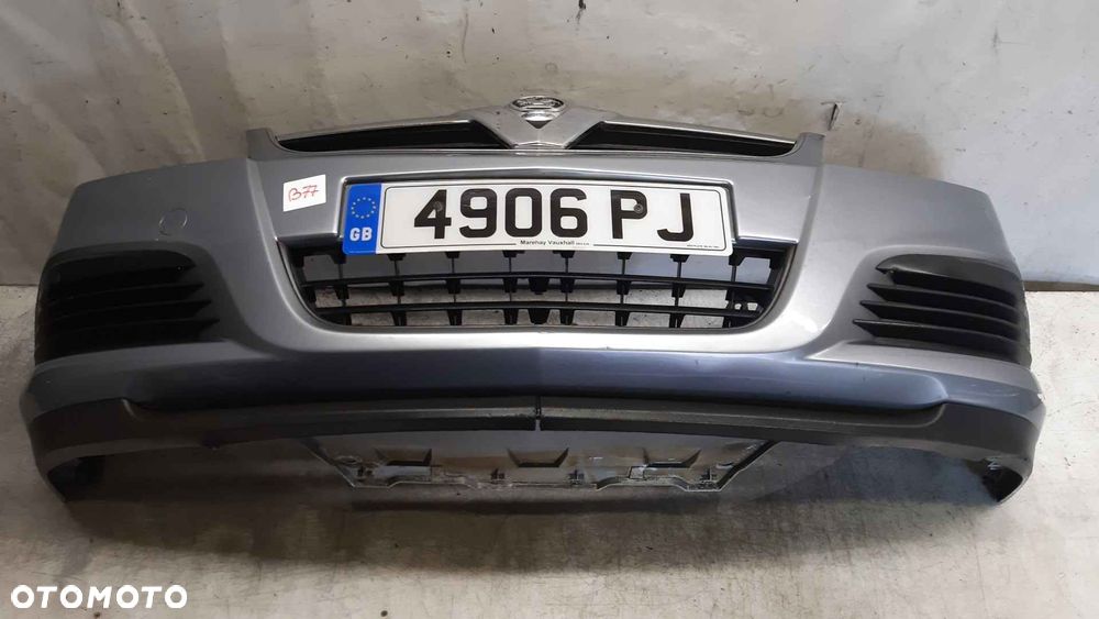 ) ZDERZAK PRZÓD PRZEDNI OPEL VECTRA C LIFT FL Z163 SZARY - 1