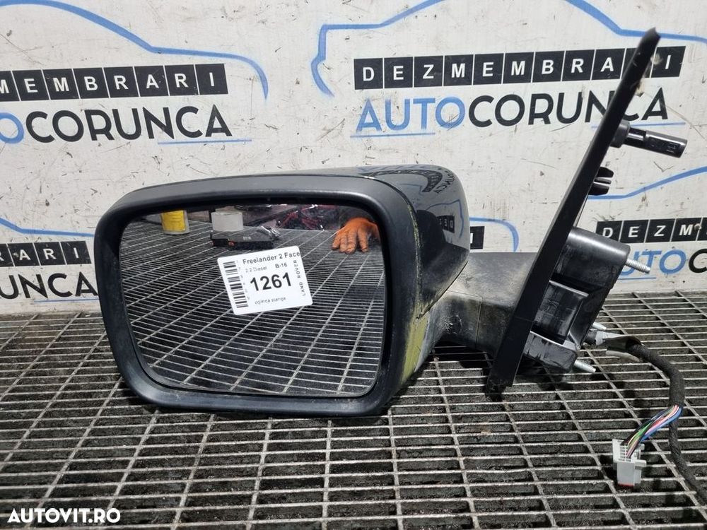 Oglinda stanga Land Rover Freelander 2 Facelift 2010 - 2012 4 Usi Galway green 821 ... - 2