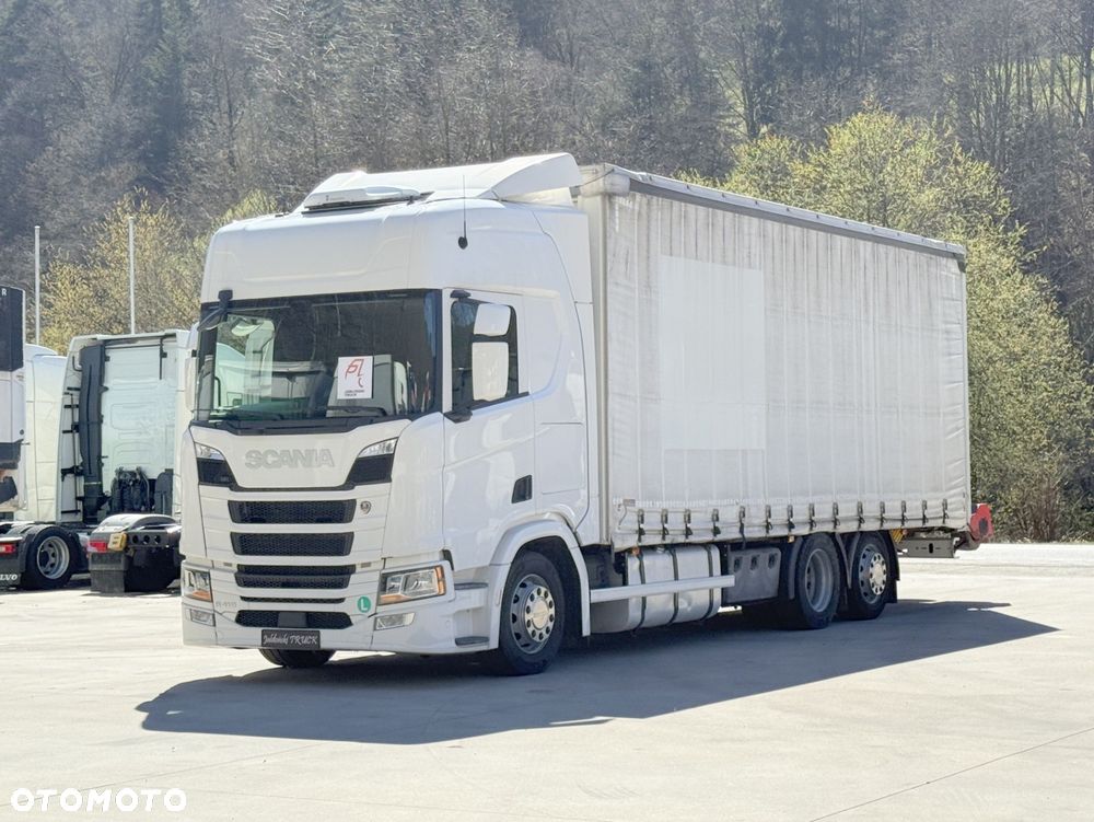 Scania R410 // 6x2 // 7,7m // Wózek Palfinger F3-203PX // Zawiesie // Dach podnoszony // Oś podnoszona // - 6