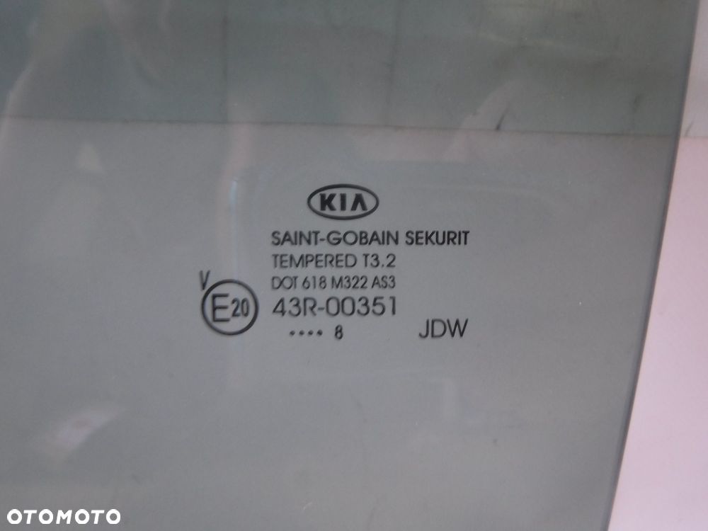 kia ceed ii 18r- szyba drzwi tył lewa nowa oryg - 2