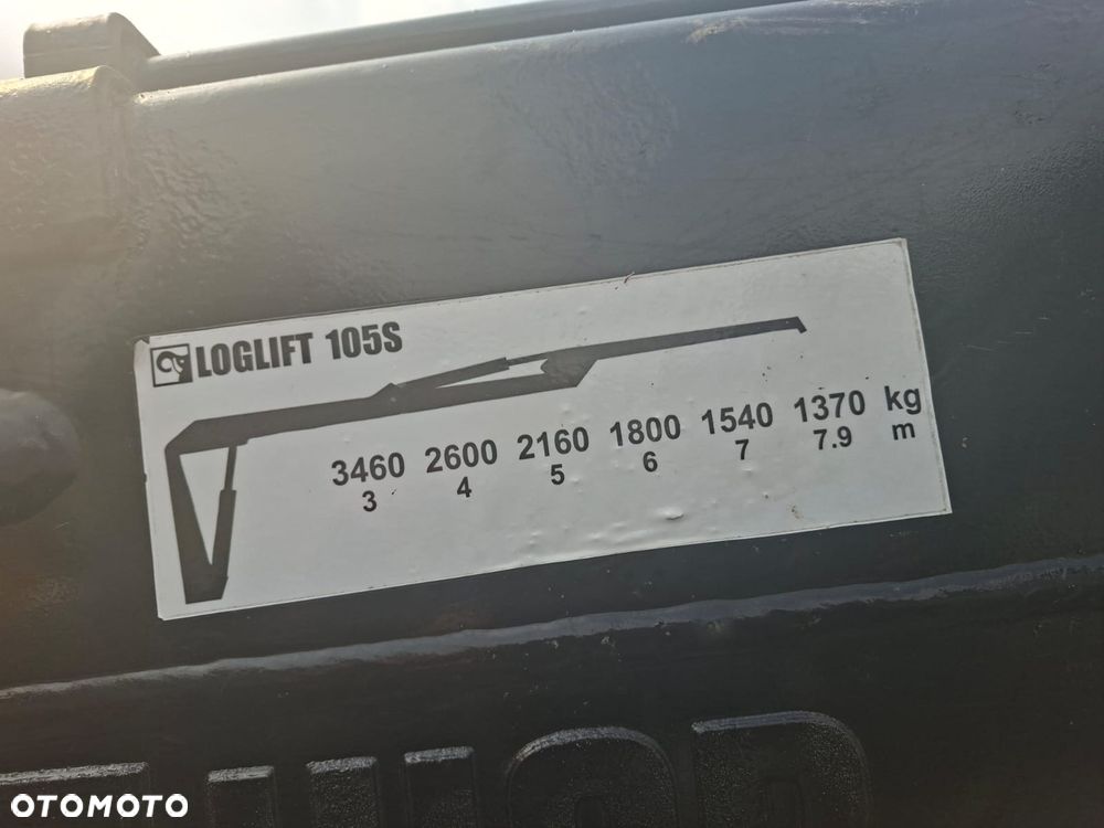Hds Loglift 105S z kabiną dźwig żuraw w oryginale - 18