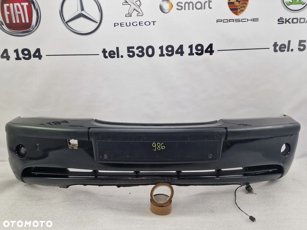 BMW E46 LIFT 01- ZDERZAK PRZEDNI PRZÓD + BELKA + PRAWY HALOGEN , NR AUKCJI NZ986 - 1