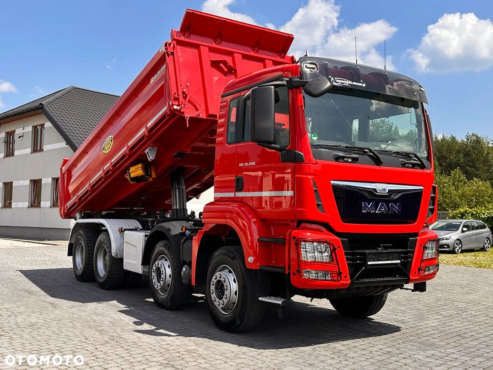 MAN TGS 35.440 8x4 WYWROTKA MEILLER BORDMATIC / DMC 34t / - 2