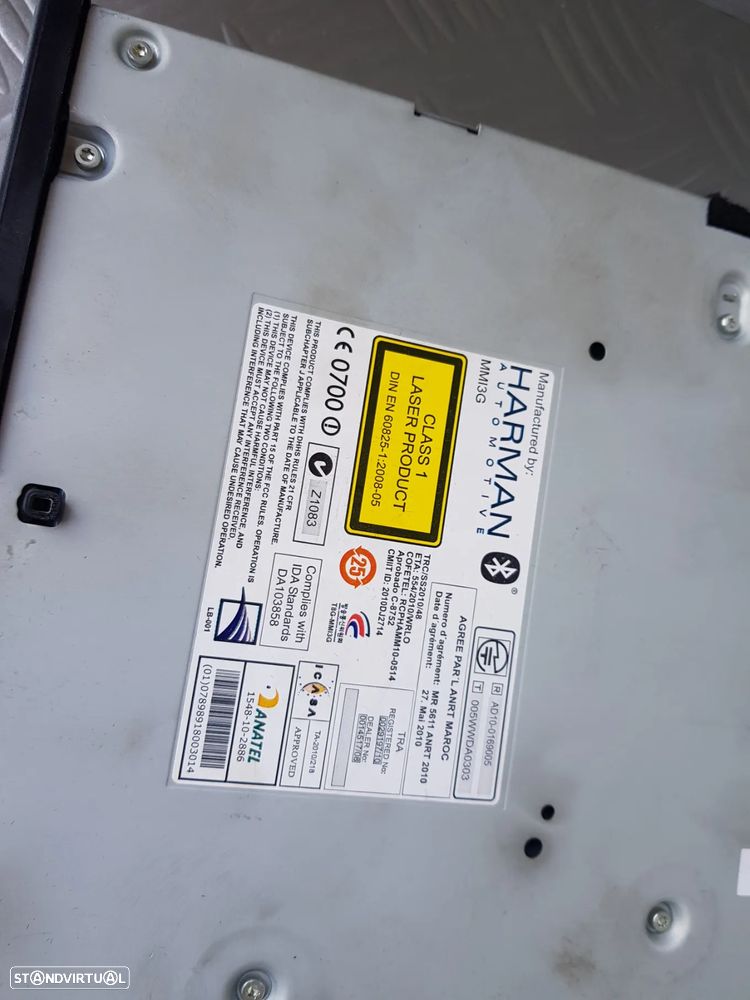 Radio MMI 3G Vw Touareg 2011-2018 - 11