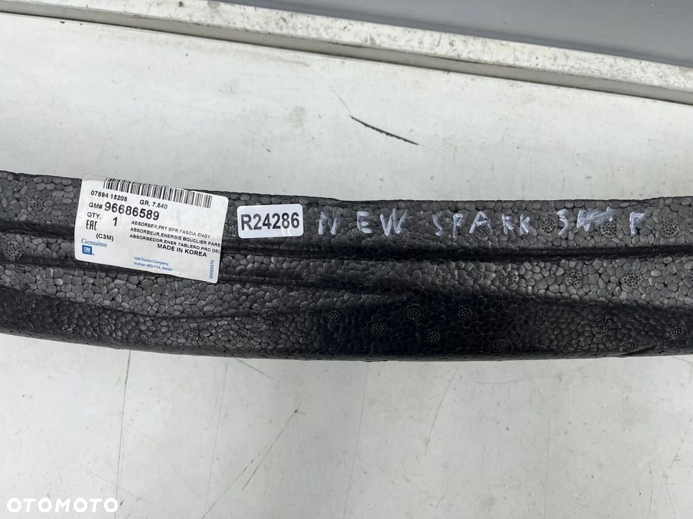 Absorber zderzaka Chevrolet Spark 3 III M300 09-13r. Lift przednie wzmocnienie styropian pianka przó - 5