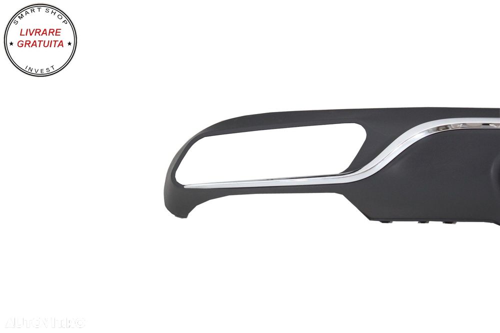 Difuzor Bara Spate cu Ornamente Tobe Mercedes E-Class W213 S213 Standard (2016-201- livrare gratuita - 4
