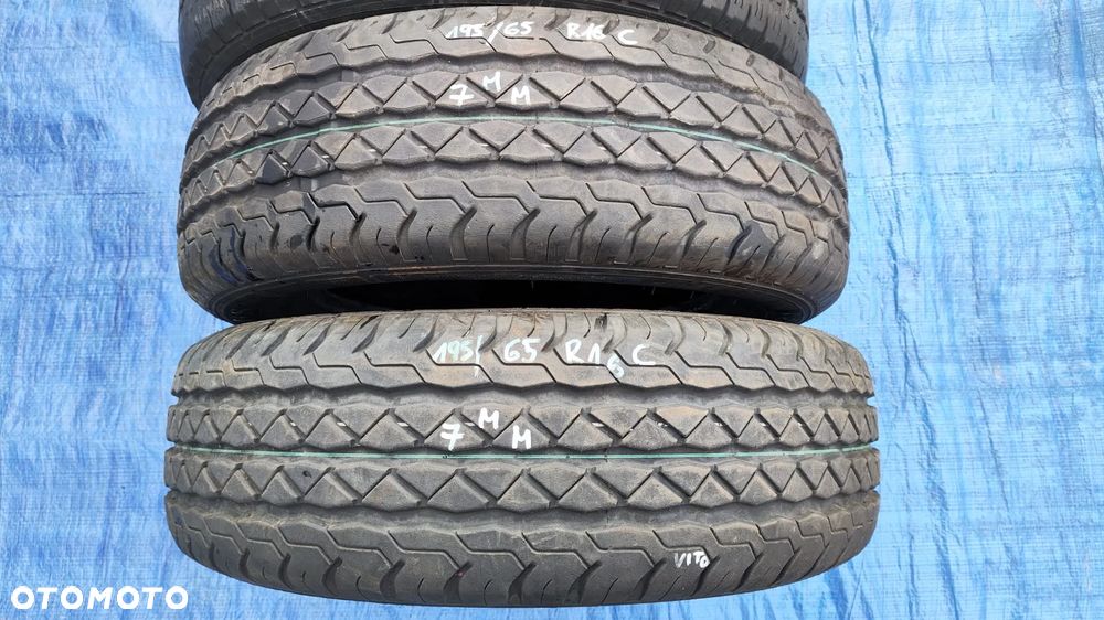 OPONY LETNIE WIELOSEZONOWE WZMACNIANE DO BUSA 195/65R16C 195 65 16C  A867 TIGAR CARGOSPEED KOMPLET MERCEDES VITO - 2