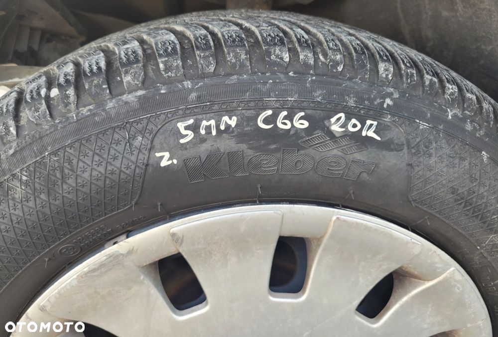 KOŁA STALOWE 15'' BMW E46 OPONY KLEBER 195 65 15 2020ROK 6MM ZIMA - 2