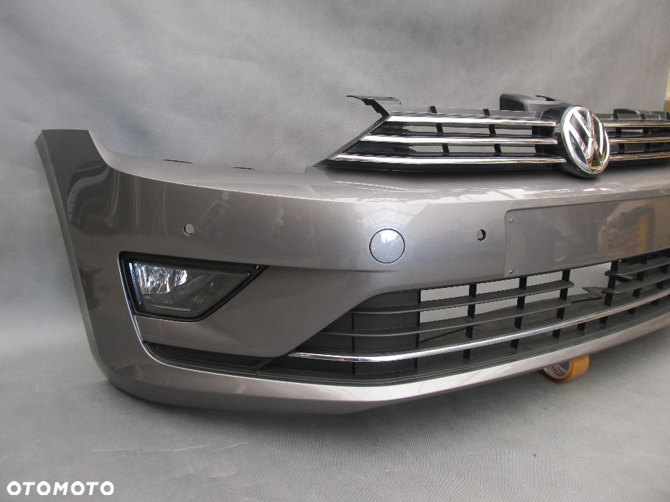 Zderzak przedni VW Golf Sportsvan 14 - 18 Pdc 4-otwory LD7S - 14