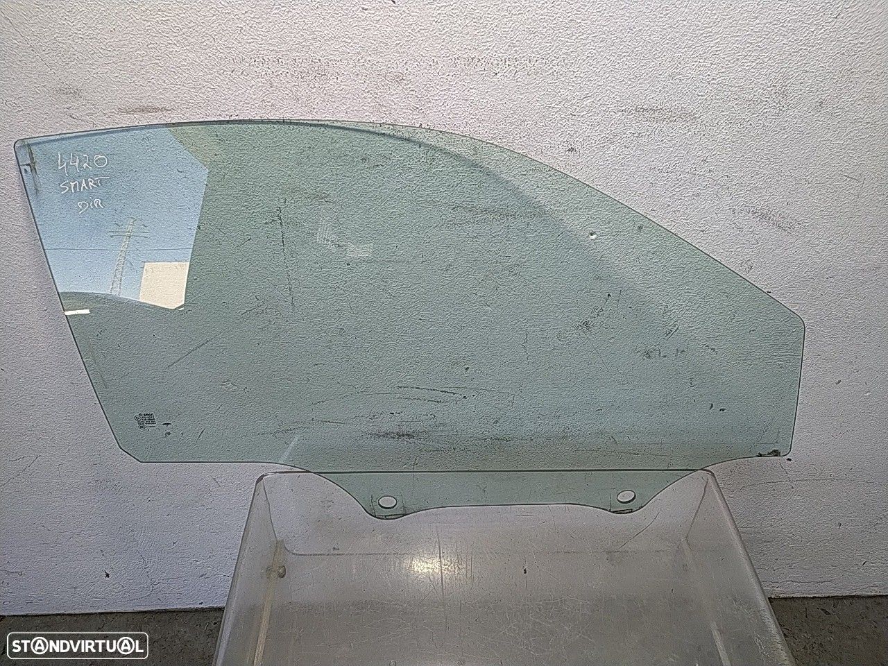 Vidro Porta Frente Direita Smart Fortwo Coupé (451) - 1