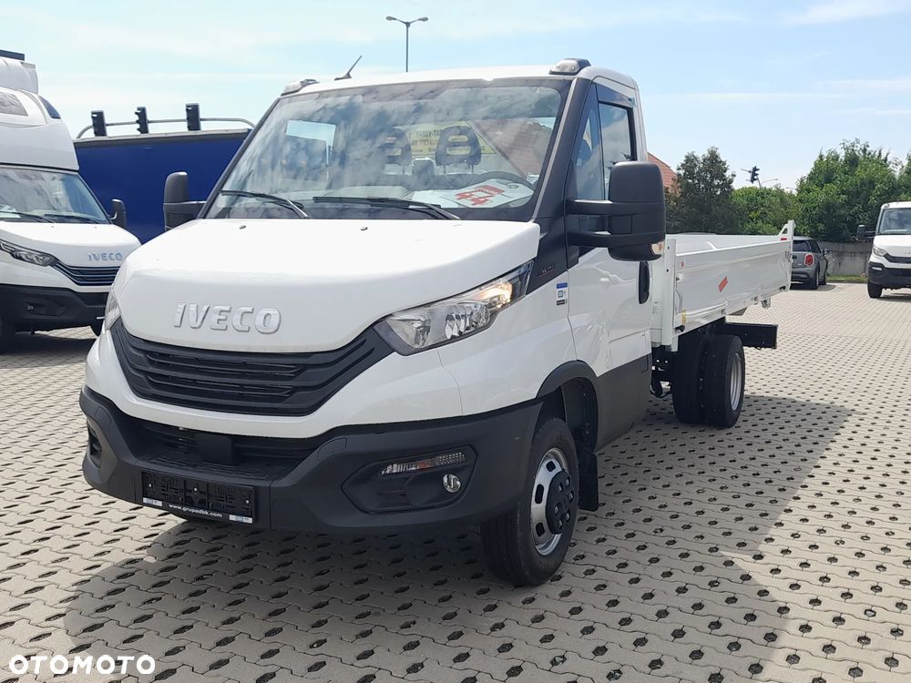 Iveco 50/35c skrzynia, wywrotka 4,2m, HDS, żuraw, komunalna, kaucyjna - 9