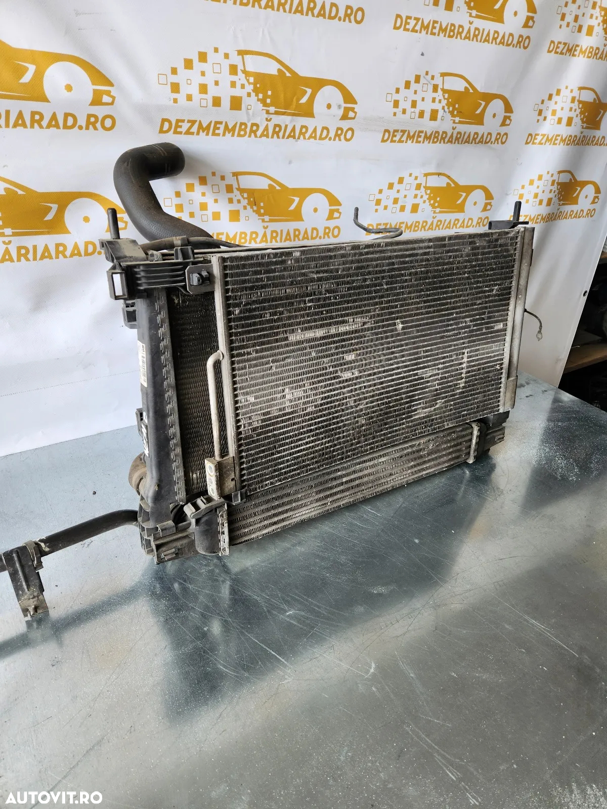 Grup Radiatoare Radiator Apa Clima Intercooler Termocupla Electroventilator Citroen Nemo Peugeot Bi - 4