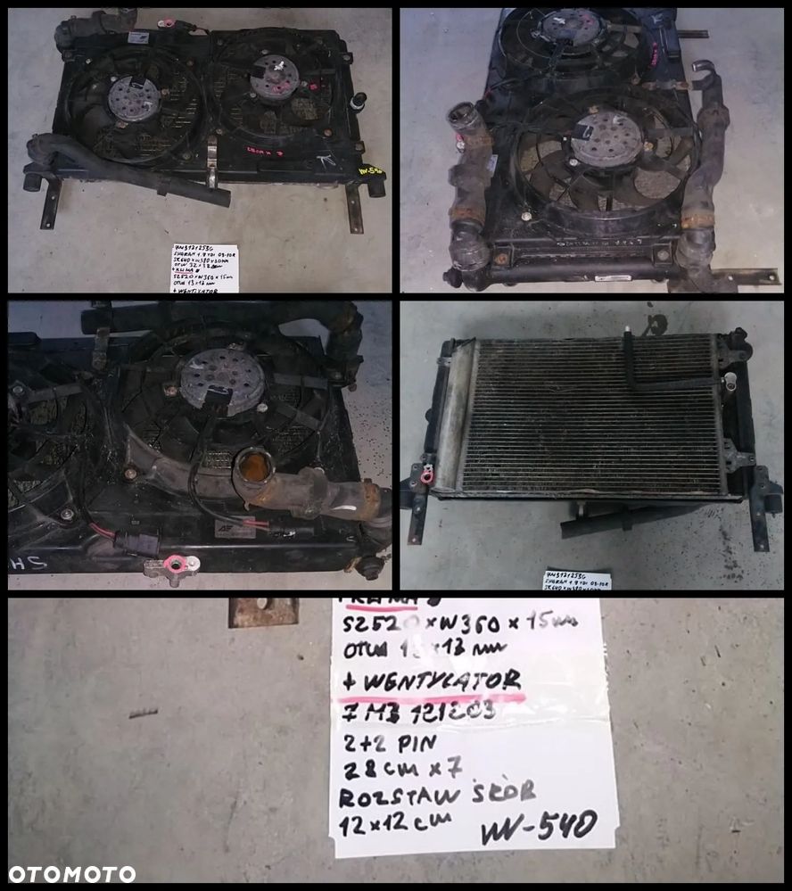 VW AUDI SEAT SKODA CHŁODNICA WODY AUKCJA NR1 - 37