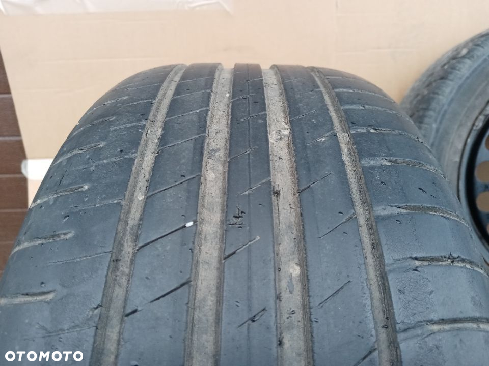4X Felga stalowa VW Passat B6 3C0601027 6,5" R16 ET42 opony 205/55R16 - 2
