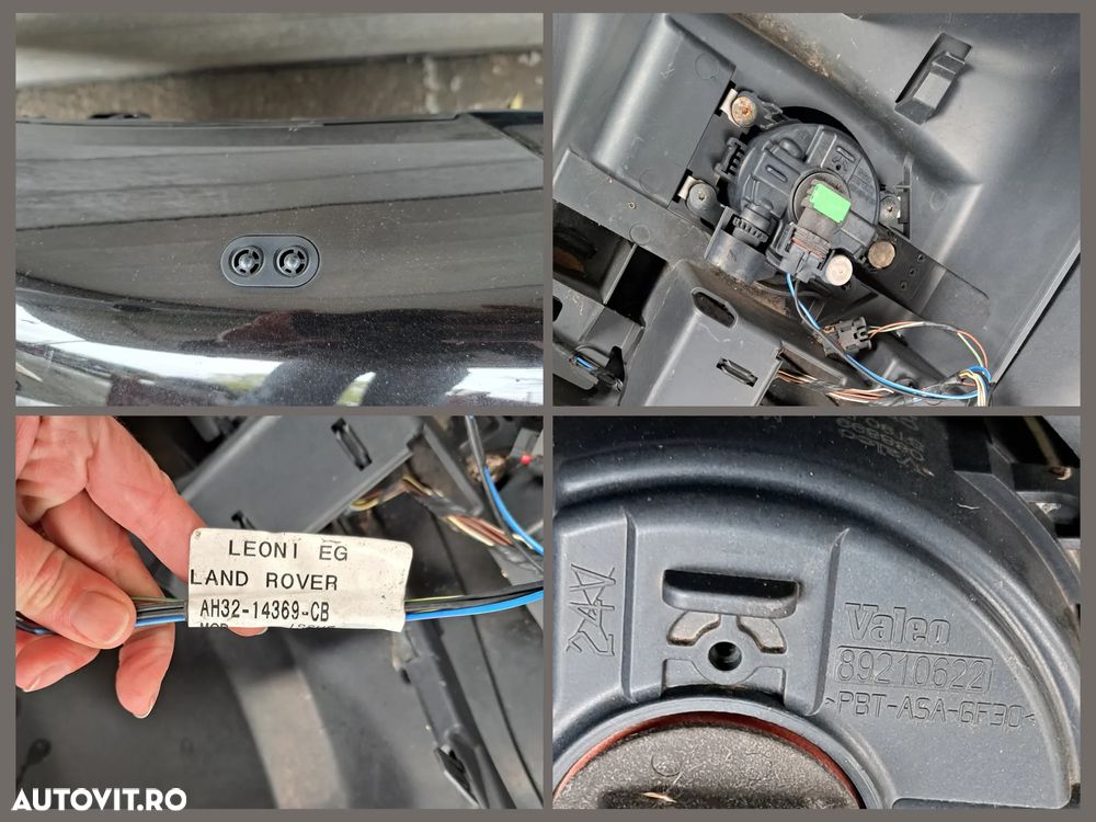 Bara fata completa cu senzori parcare si proiectoare Grila centrala cu sigla bara fata Land Rover Range Rover Sport Facelift L320 2009-2013 - 5